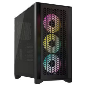 Preview of Corsair iCUE 4000D RGB Airflow Mid Tower Case Black