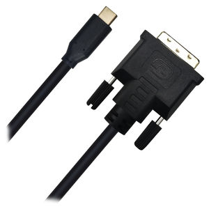 Preview of Cruxtec USB-C to DVI Male Cable 2m Black