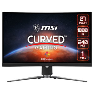 Preview of MSI MPG 273CQRX-QD QHD 240Hz FreeSync HDR Curved 27in Monitor