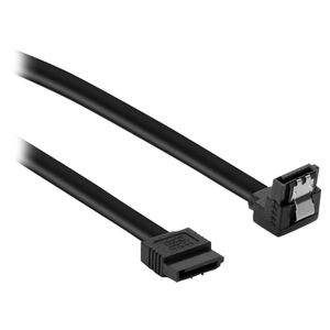 Preview of Cruxtec Right Angle SATA3 Cable 100cm Black