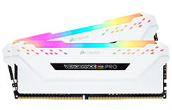 Corsair Vengeance RGB Pro 16GB (2x8GB) 3200MHz CL16 DDR4 White Corsair Vengeance RGB Pro 16GB (2x8GB) 3200MHz CL16 DDR4 White