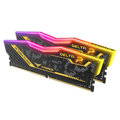Team T-Force Delta TUF RGB 32GB (2x16GB) 3200MHz CL16 DDR4 Team T-Force Delta TUF RGB 32GB (2x16GB) 3200MHz CL16 DDR4