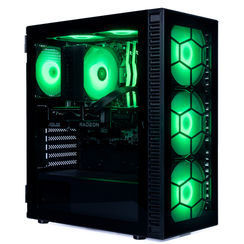PCCG Nightmare Ryzen 5 5600 - RX 9060 XT 16GB - 16GB DDR4 Gaming PC Windows 11