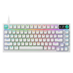 Logitech G G316 X 75 Wired Gaming Keyboard White