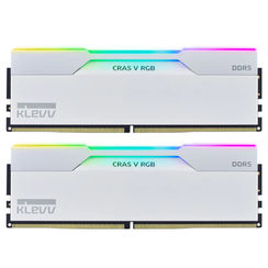 Klevv Cras V RGB 128GB (2x64GB) 6000MHz CL32 DDR5 White