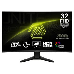 MSI MAG 32C6 FHD 180Hz AdaptiveSync Curved HDR 27in Monitor