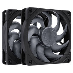 Noctua NF-A12x25 G2 PWM Sx2 PP Chromax Fan 2 Pack Black