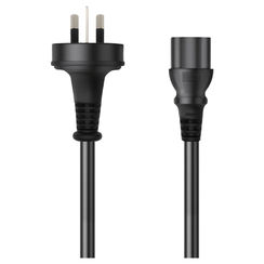 Cruxtec AU Plug to IEC C13 Power Cable 2m