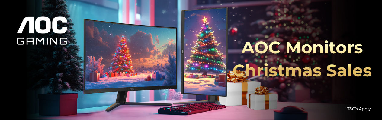 AOC Monitor Christmas Promotion