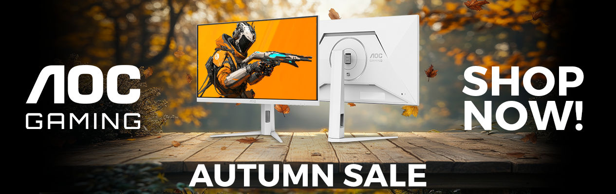AOC Monitors Autumn Sale