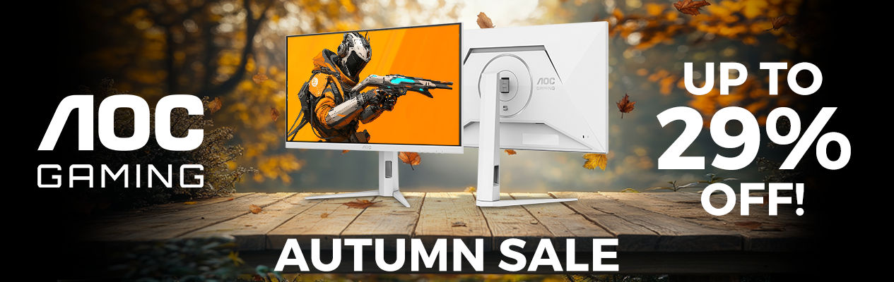 AOC Monitors Autumn Sale
