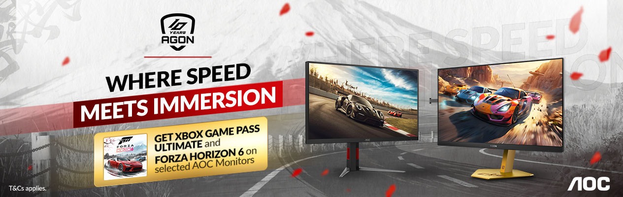 AOC Where Speed Meets Immersion
