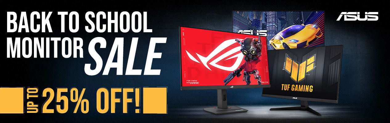 Asus Monitor Back to School On Sale!