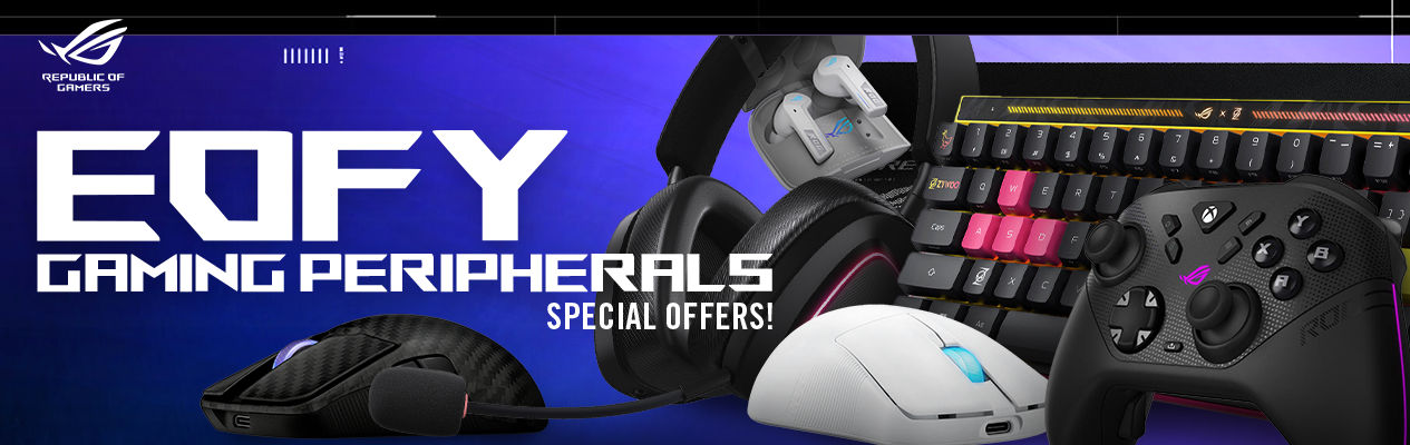 ASUS Gaming Peripheral EOFY Special Offers