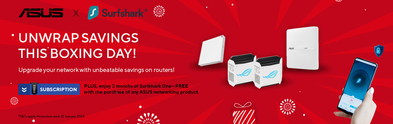 Asus Networking Devices Christmas Promotion!