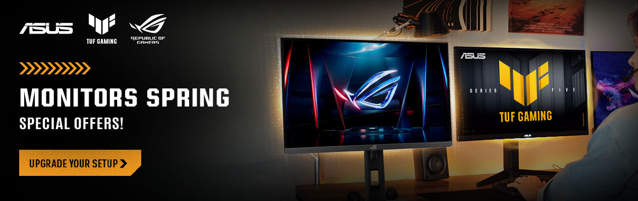 Asus Monitors Spring Special Offers!