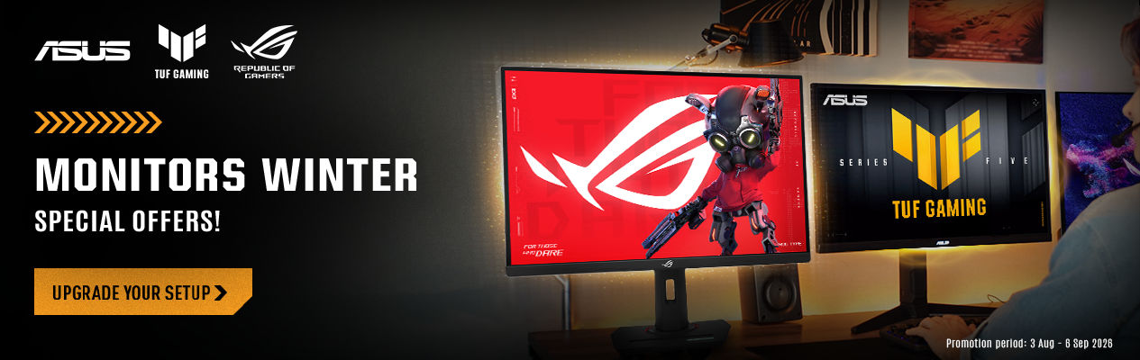 Asus Monitors Winter Special Offers