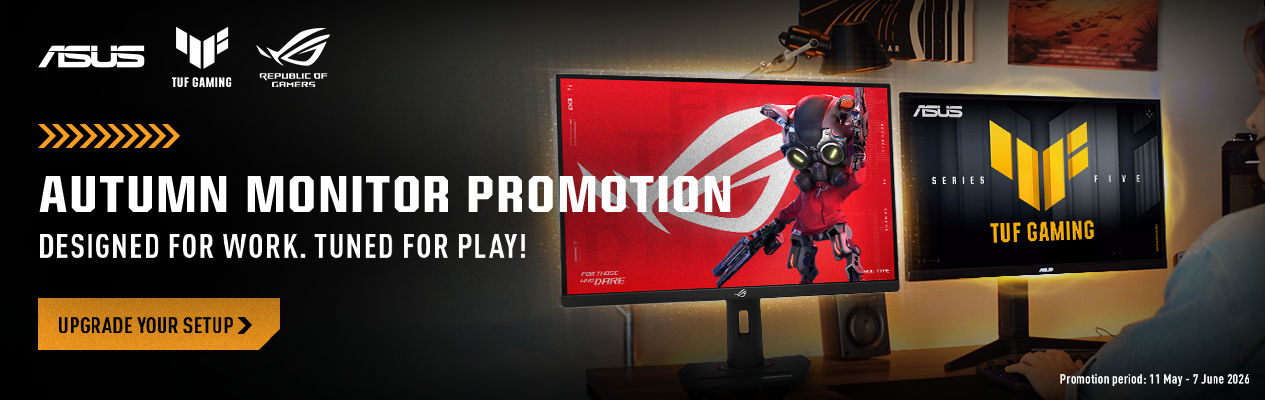 Asus Monitors Autumn Special Offers