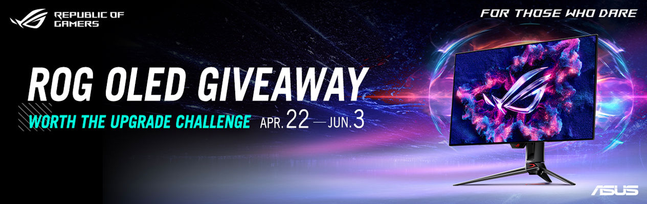 Asus ROG OLED: Worth The Upgrade Challenge - Campaign is now live!