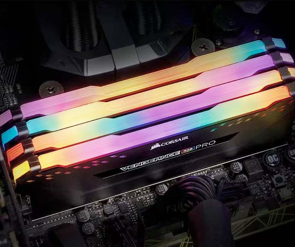 CORSAIR VENGEANCE RGB HIGH-PERFORMANCE MEMORY