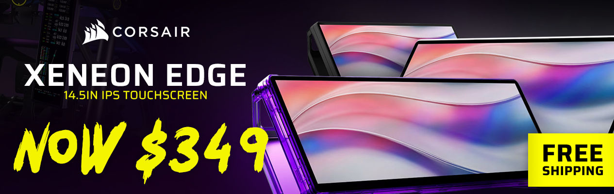 Corsair Xeneon Edge 14.5in IPS Touchscreen | PC Case Gear