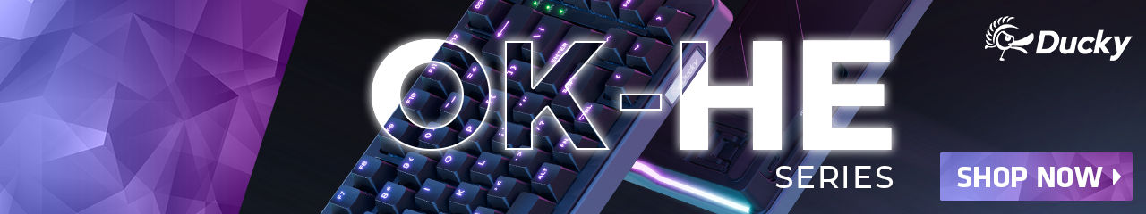 NEW Ducky OK-HE!