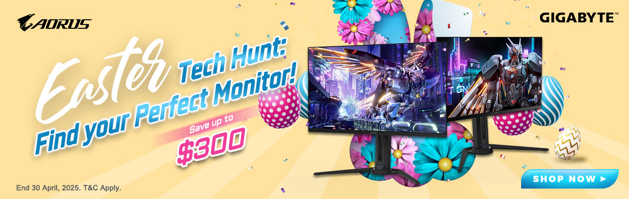 Gigabyte Easter Tech Hunt: Find Your Perfect Monitor!