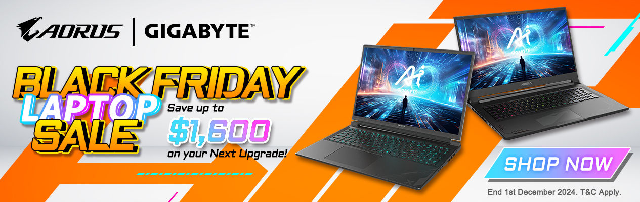 Gigabyte Laptops Black Friday Sale