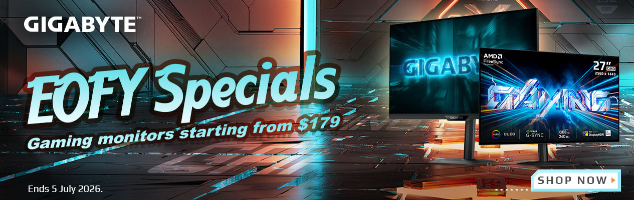 Gigabyte Monitors EOFY Special Offers