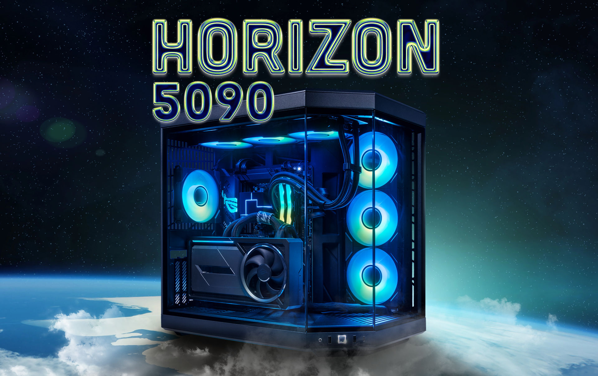 Buy PCCG Horizon 5090 Gaming PC [PCCG-STX590] | PC Case Gear Australia