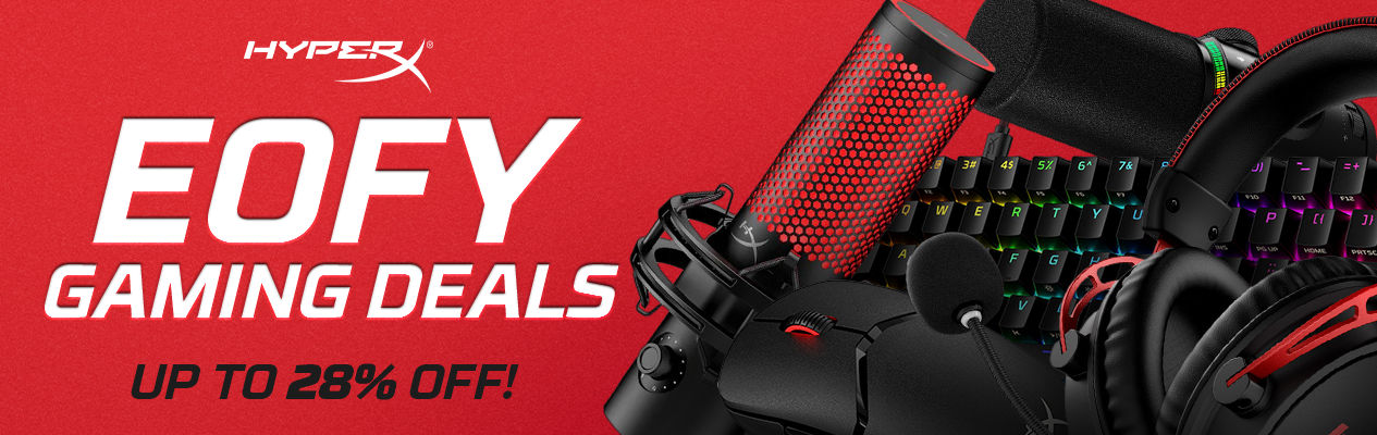 HyperX EOFY Gaming Deals