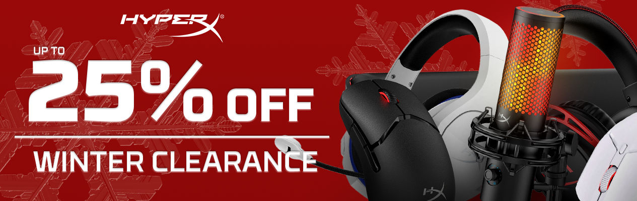 HyperX Winter Clearance