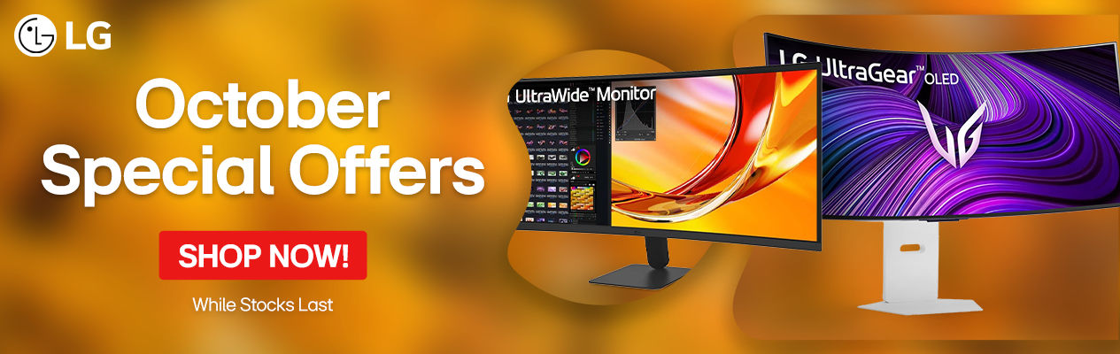 LG Monitor October Special Offers!