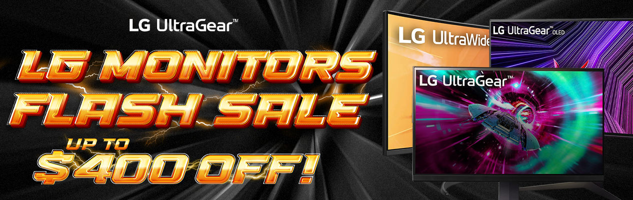 LG Monitor Flash Sale