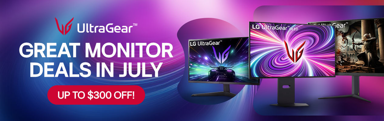 LG Great Monitor Deals in July