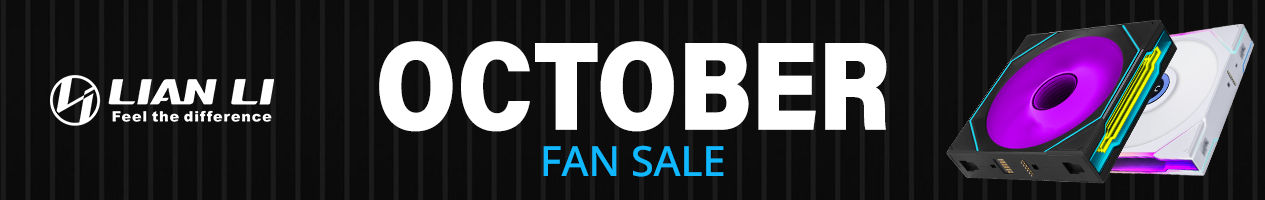 Lian Li October Fan Sale