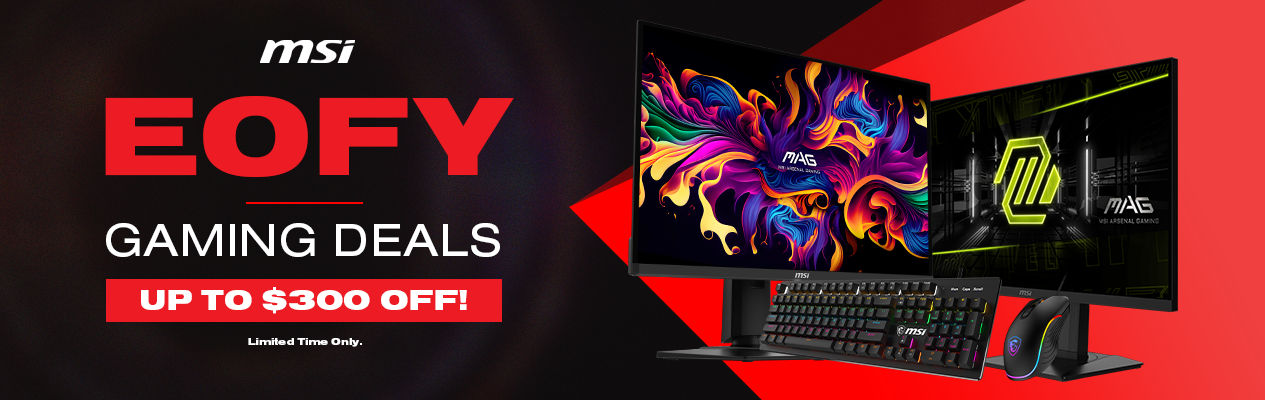 MSI EOFY 2025 Gaming Deals