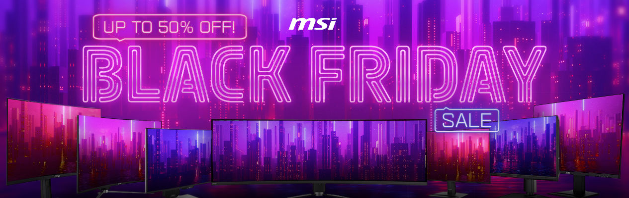 MSI Monitor Black Friday Sale