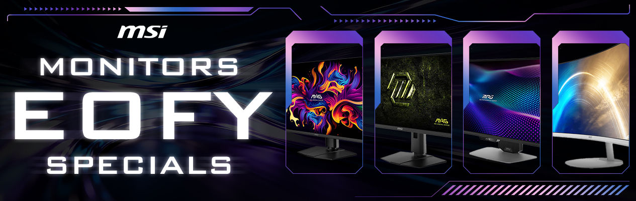 MSI Monitors EOFY Special Offers
