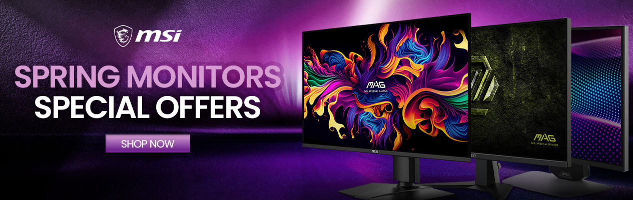 MSI Monitors October Special Offers!