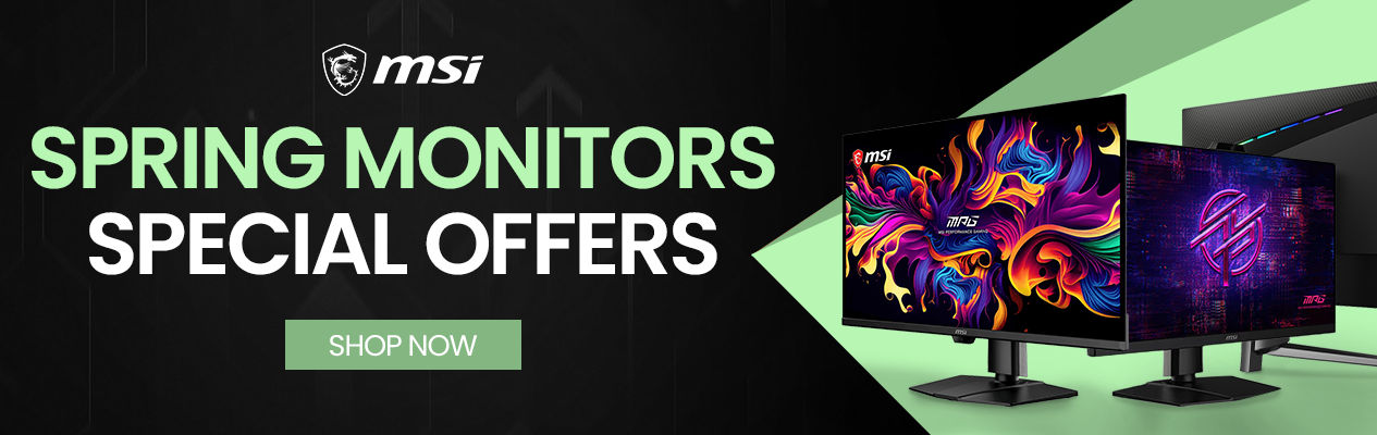 MSI Monitors Spring Special Offers!
