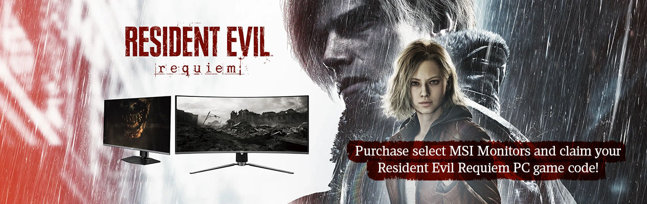 MSI Resident Evil Requiem PC Game Code Promotion