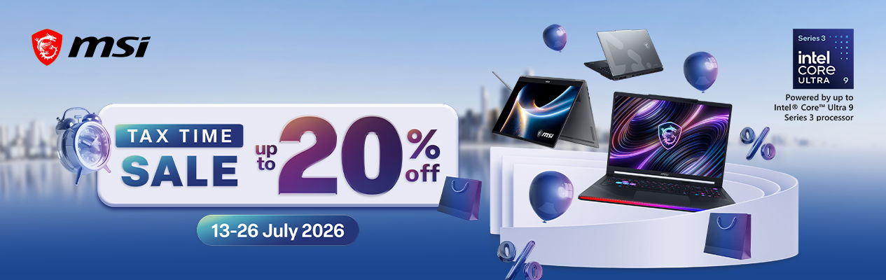 MSI Tax Time Sale