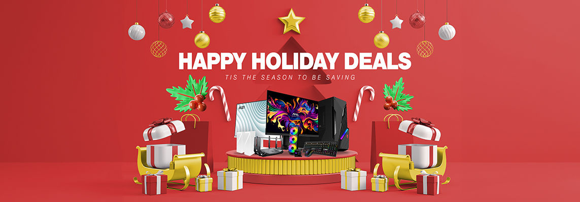 MSI Happy Holiday Deals