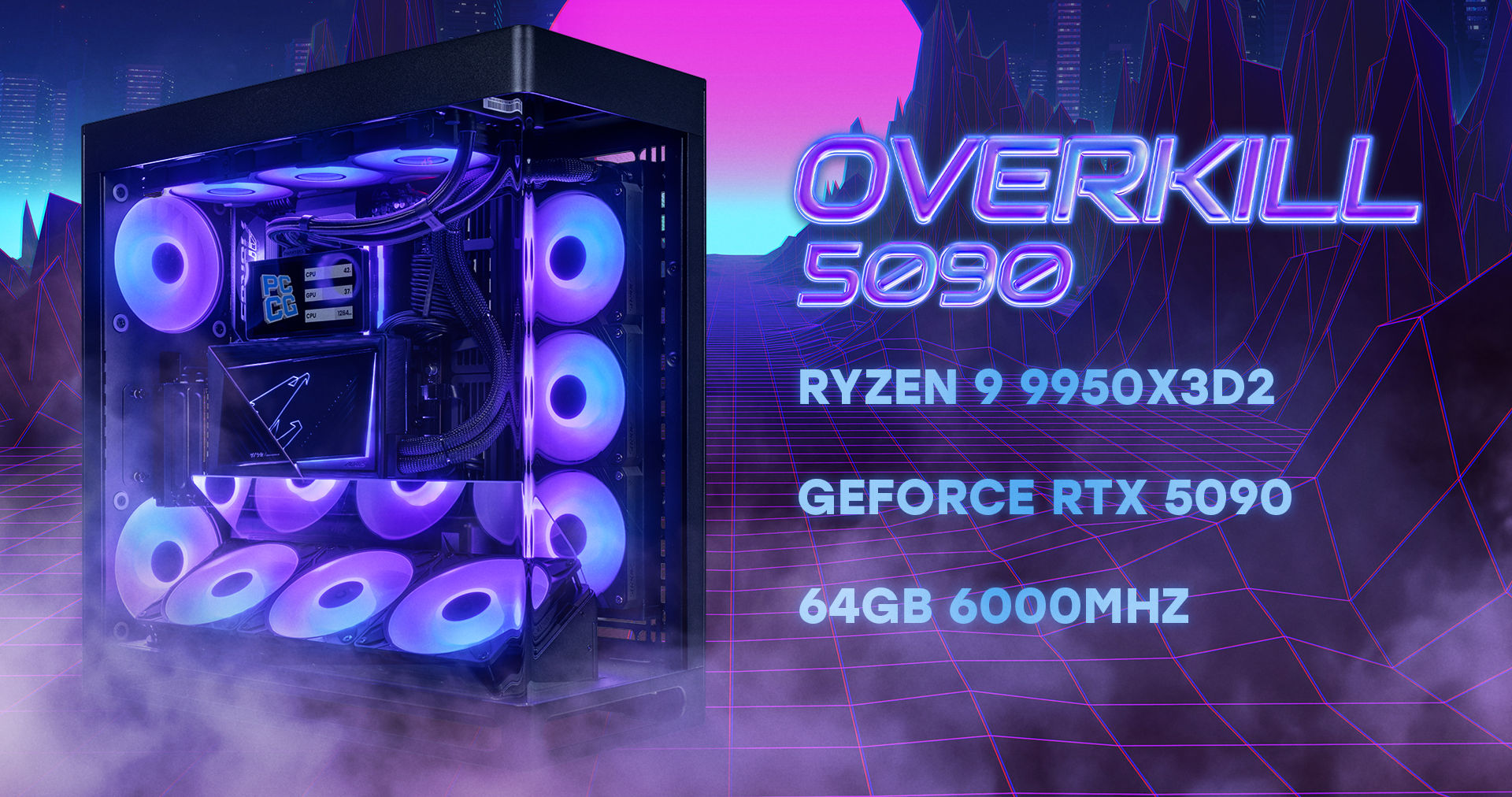 PCCG Overkill 5090 Gaming PC