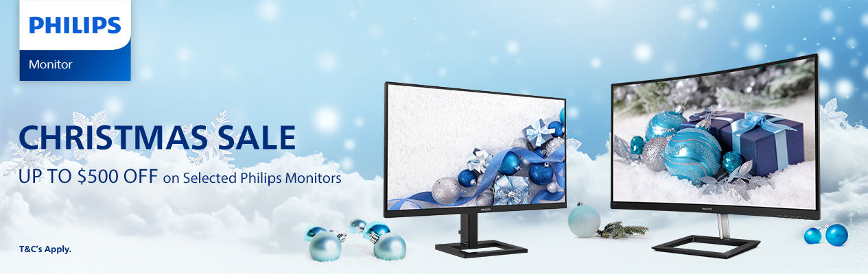 Philips Monitors Christmas Sales