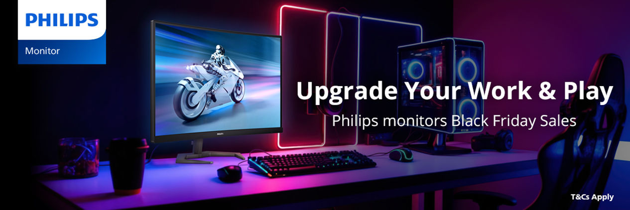 Upgrade Your View with Philips Monitors – Big Black Friday Savings