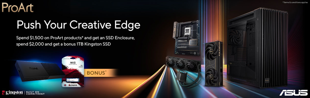 ProArt Push Your Creative Edge Promotion