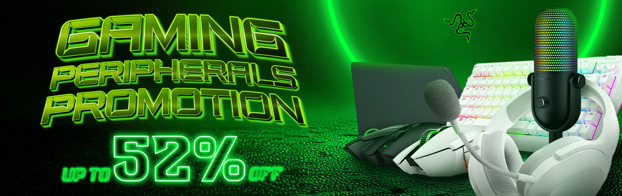 Razer Gaming Peripherals Promotion