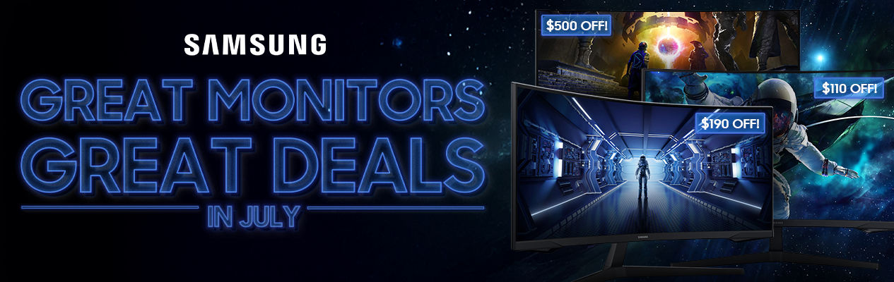 Samsung Monitor July Great Deals